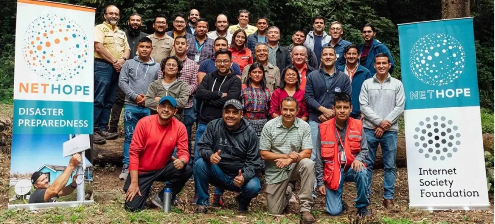 NetHope and ISOC Foundation staff group photo