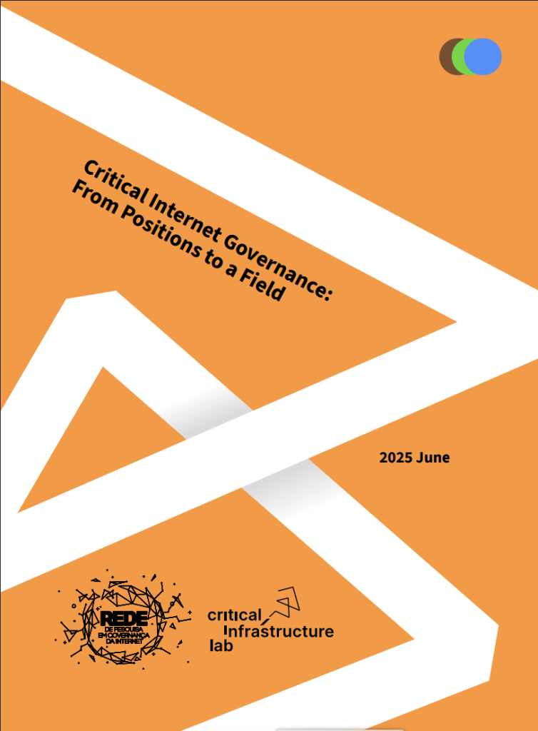 Illustration of the report: critical Internet Governance, From Positions to a Field