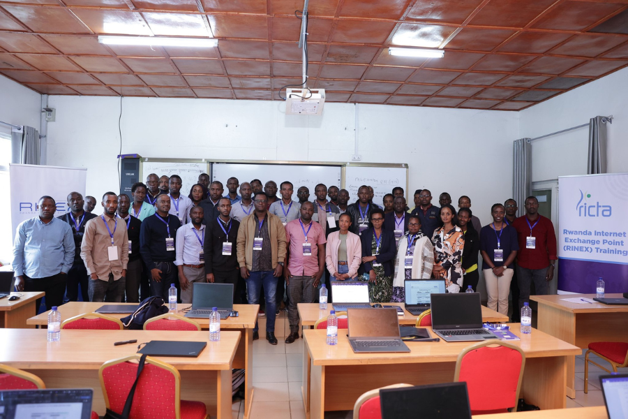 A group of people in a room.